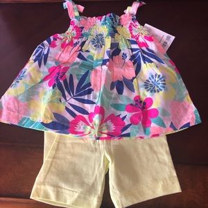 NWT Carter matching set 9mo